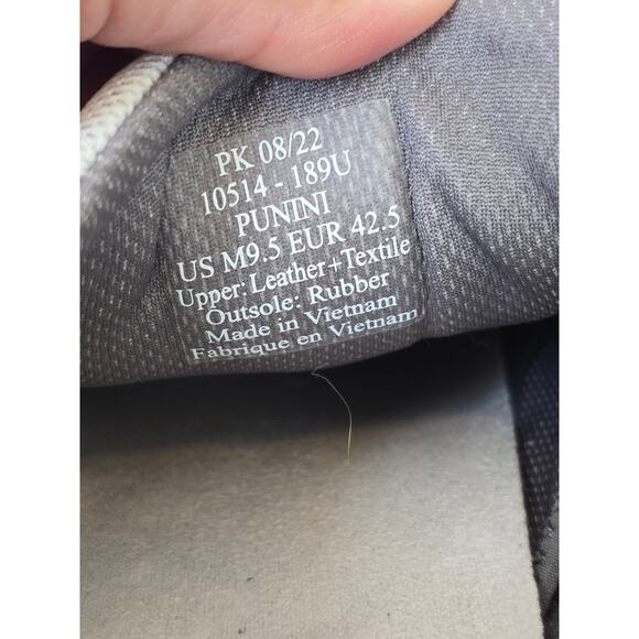 Olukai Mio Li Men’s Size 9.5 Neutral & Coral Sneakers Sude Mesh Comfort Travel - Picture 8 of 8